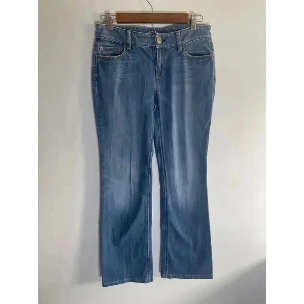 Women's Ann Taylor‎ LOFT Curvy Boot Cut Jeans - Size 4 GUC!